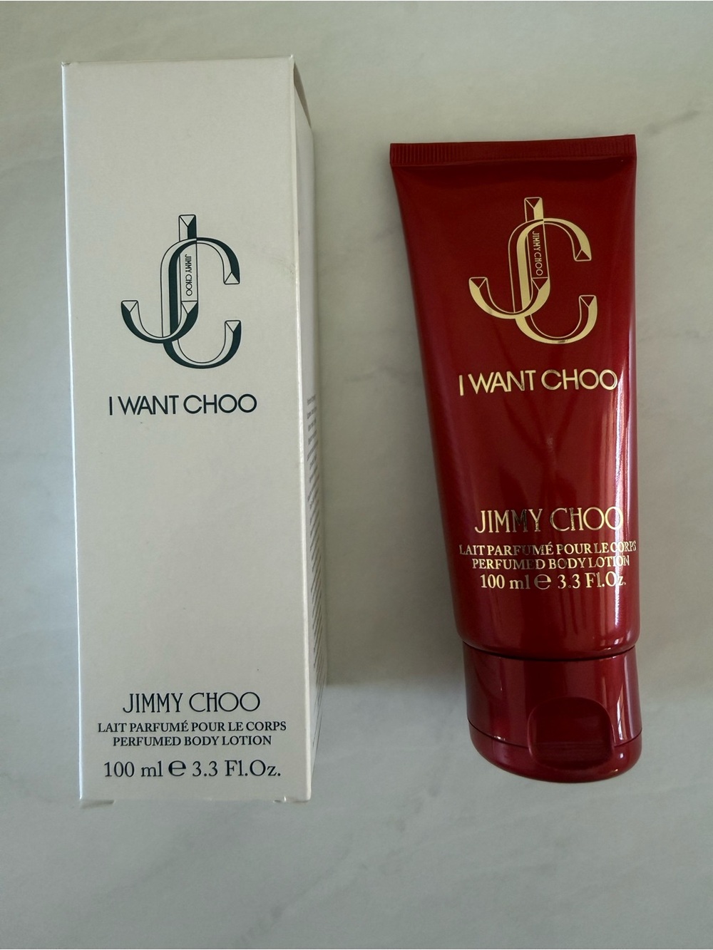 Jimmy Choo I Want Choo Perfumed Body Lotion 3.3oz New with Box